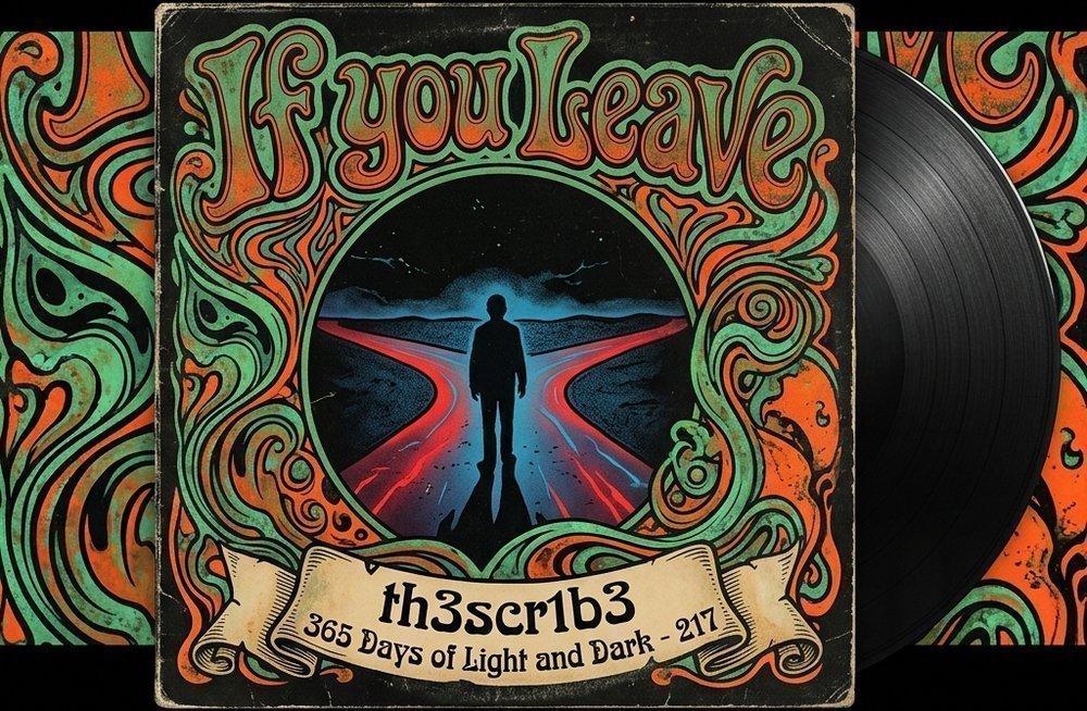 Cover art for If you Leave