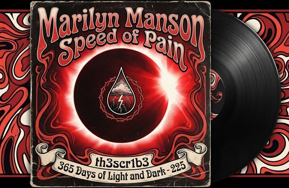 Cover art for Marilyn Manson Speed of Pain