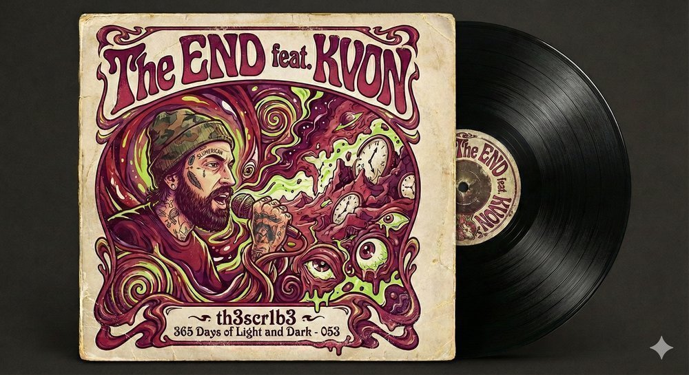 Cover art for The End feat. KVON