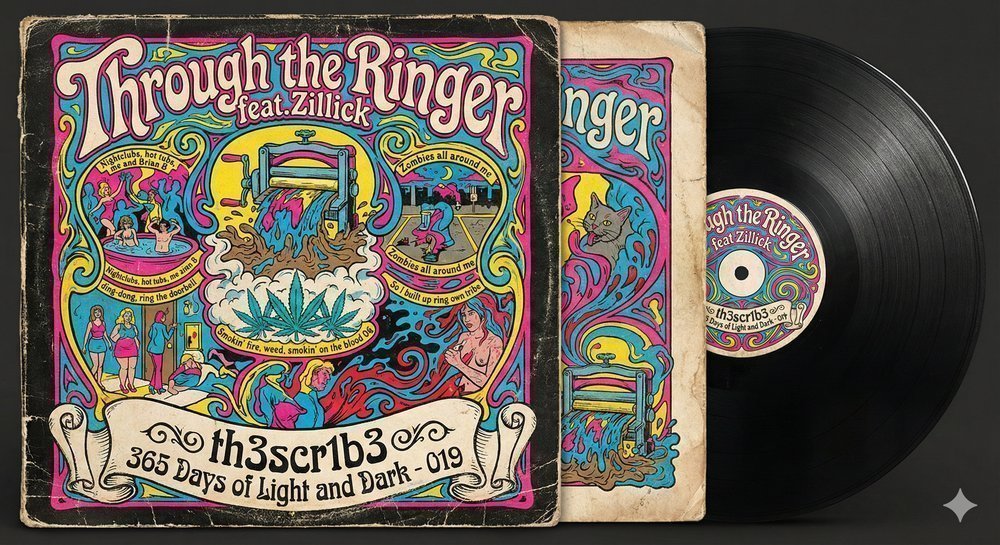 Cover art for Through The Ringer feat . Zillick