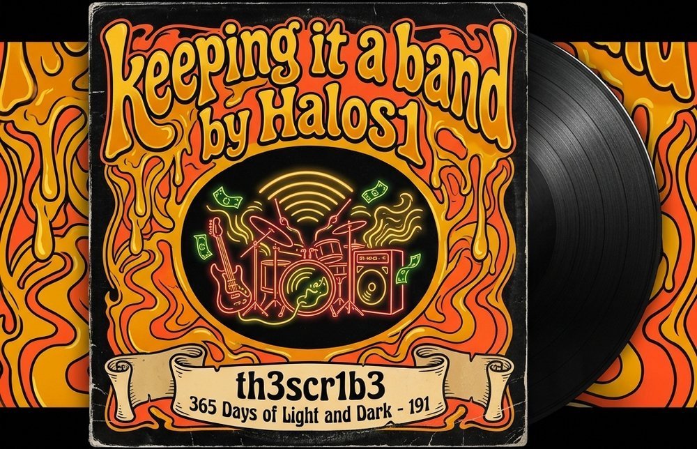 Cover art for keeping it a band by Halos1