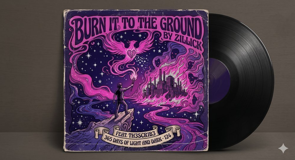 Cover art for Burn It to the Ground