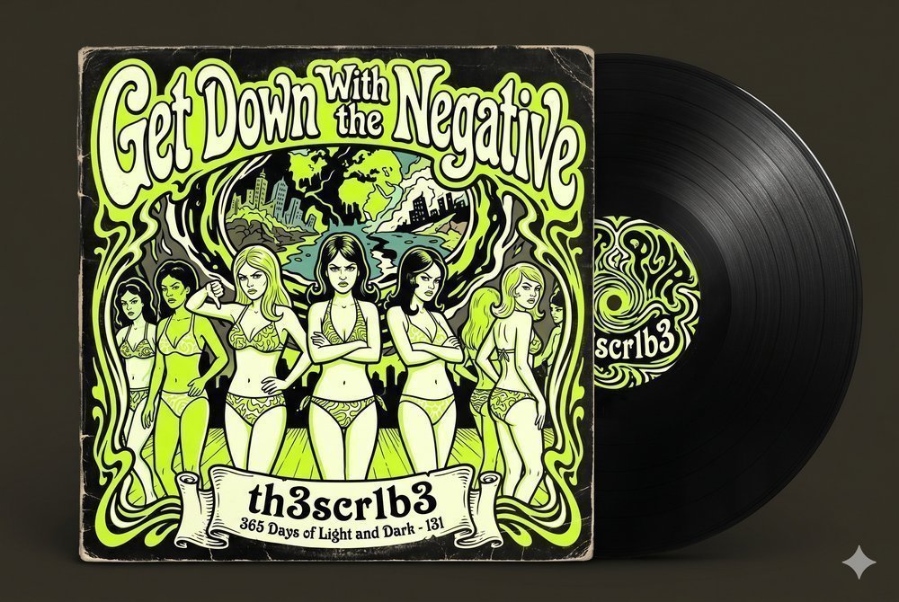 Cover art for get down with the negative