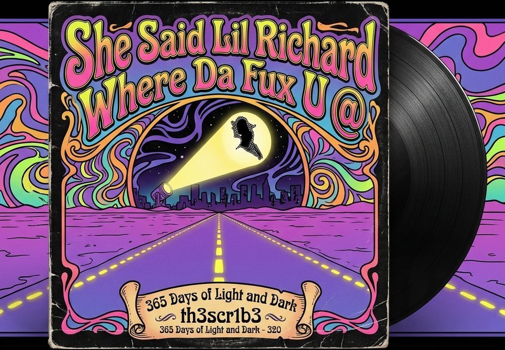Cover art for She Said Lil Richard Where Da Fux U @