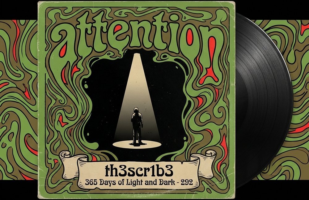 Cover art for attention